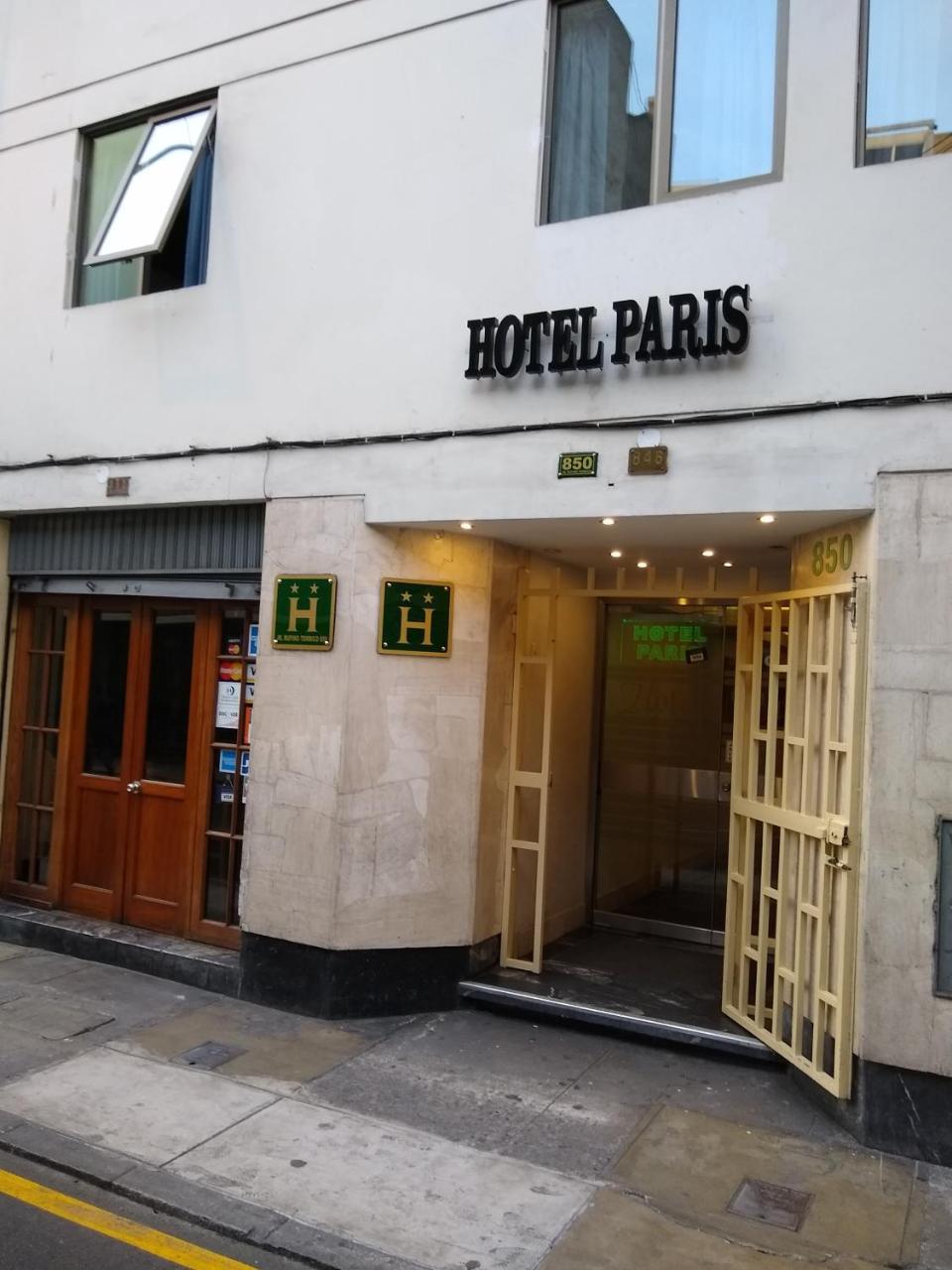 Hotel Paris Лима Экстерьер фото